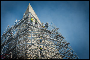 Rental scaffolding