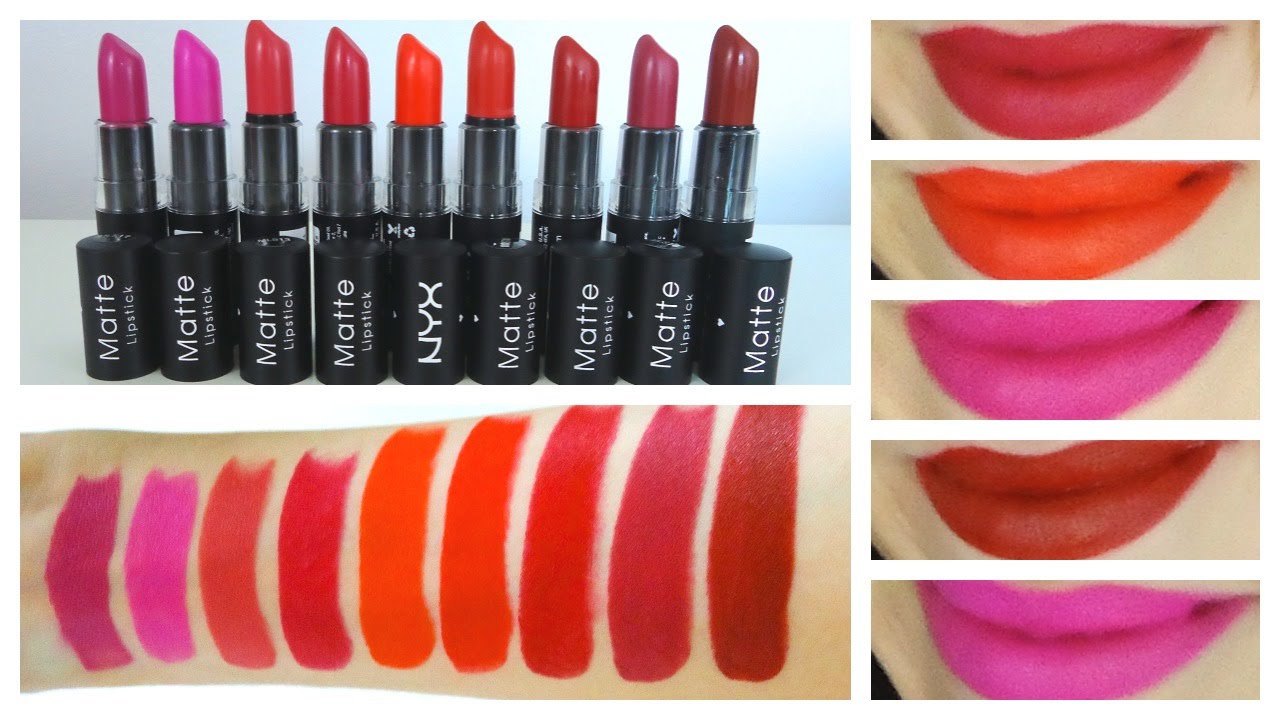 nyx lipstik matte review