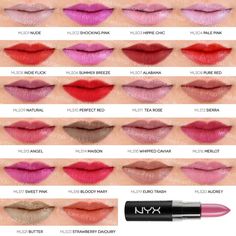 NYX Lipstick Matte Review