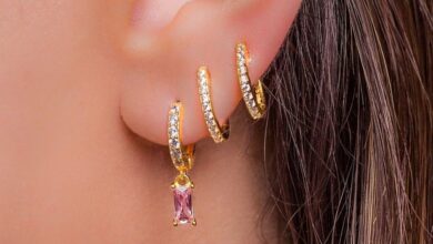 Anting Berlian Simple